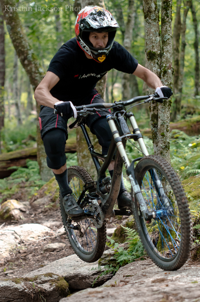 Test Ride of the USA Gravity Nationals Course. Course is closed. Please do not ride it.

Christopher Herndon. Pro Track.