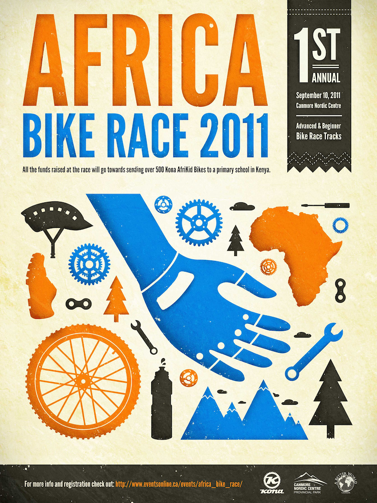 Poster for Africa Bike Race Event 2011