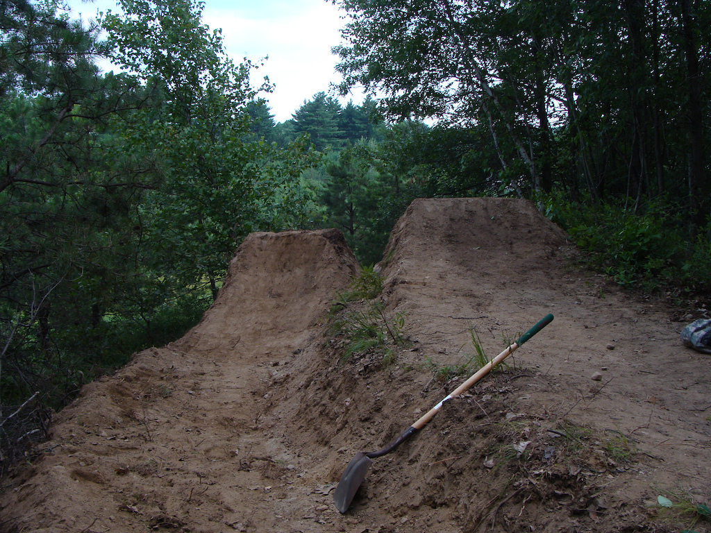 view of some jumps