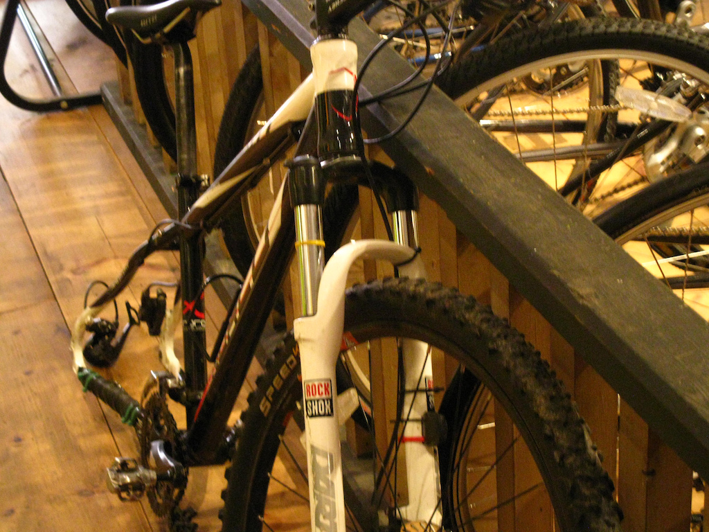 the front fork