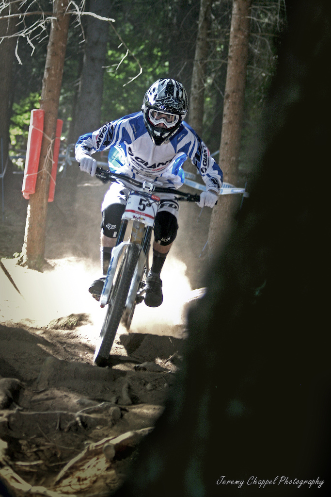 Val Di Sole World Cup Finals - Danny was looking pinned all weekend.