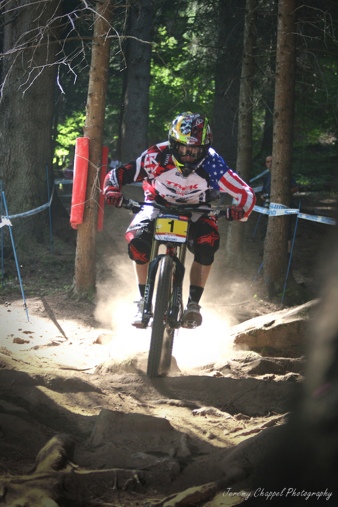 Val Di Sole World Cup Finals - Aaron Gwin on a mission!