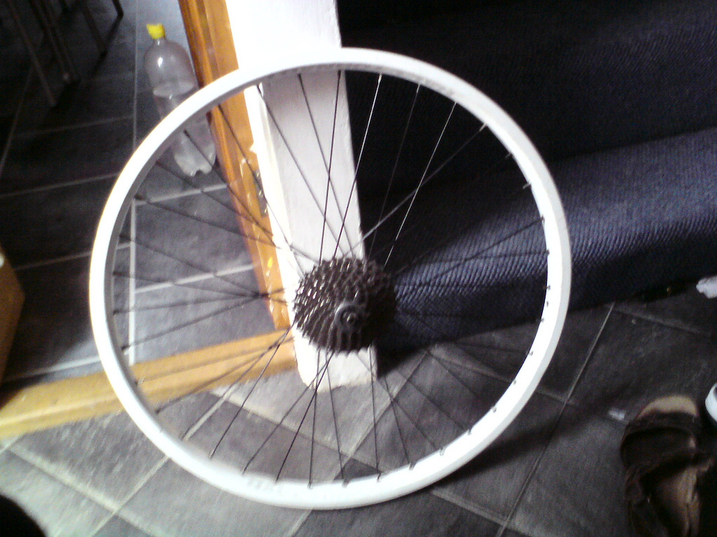 Rear wheel for the bike