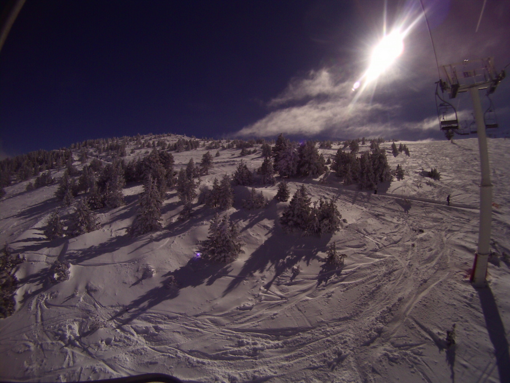 A couple of snaps with the GoPro of where my family and I ski. Cool to see how the GoPro is at taking photos.