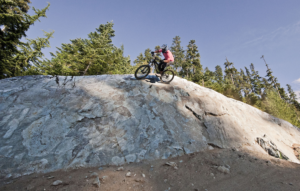 Sunset gap to rock ride on the new trail addition to Black Velvet on upper Garbo.  Last ride of the year before it closed Monday night.