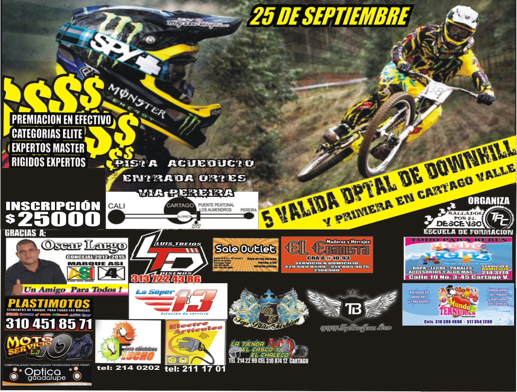 info: rubiel 310 449 04 12 / trejos 313 722 43 86