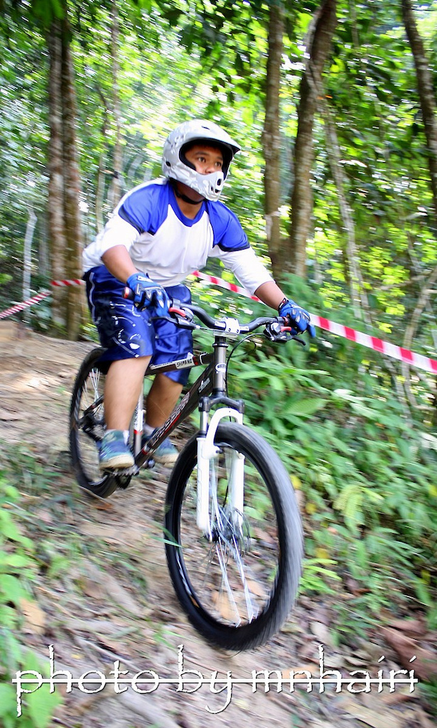 UCI rider in action