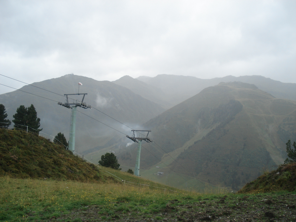 Cable car to the summit of Penken mountain 2000m.