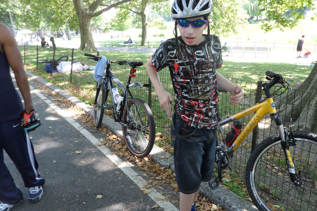 first time riding in central park