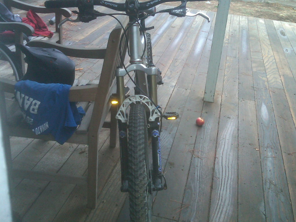 The front side of my 2003 Marin wildcat