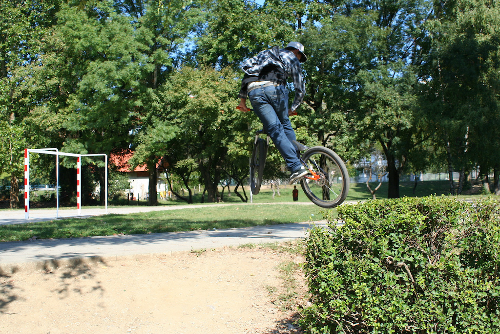 kinda whiping it