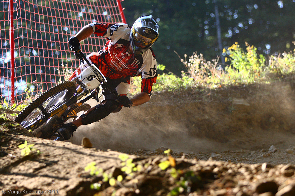 ...during Slovenian DHI cup 2011 #5