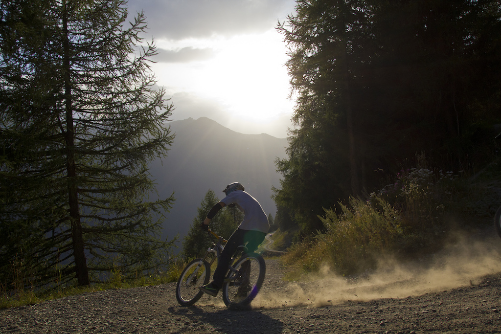 End of the day... come see our teaser: http://www.pinkbike.com/video/220247/