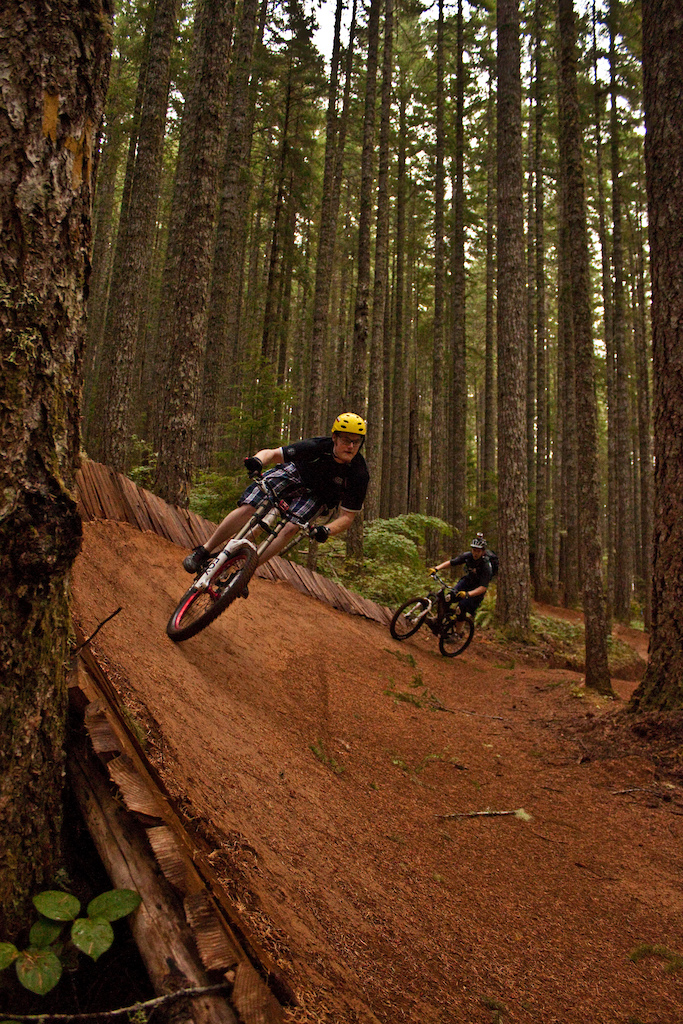 Riding at Black Rock.