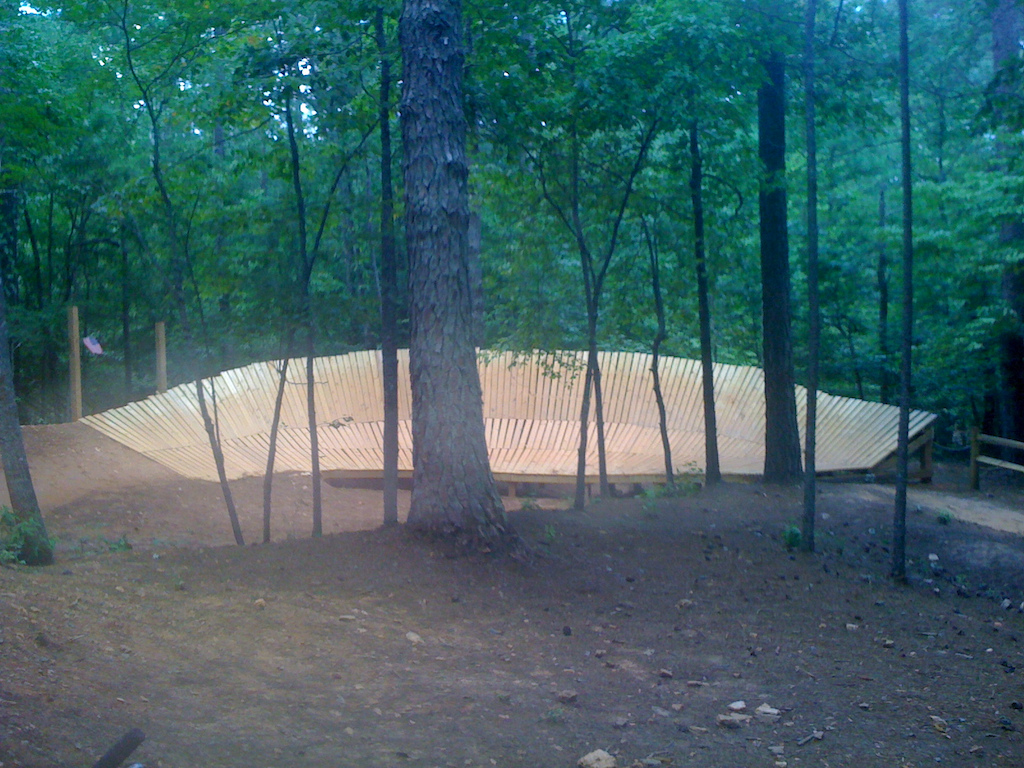 The wall ride at the bottom. You jump and you get on "The List" LOL!