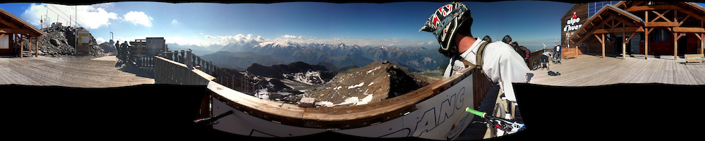 Badly cobbled panorama