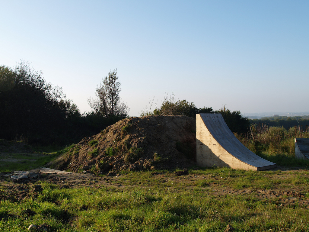 We are building a dirt jump park in Denmark