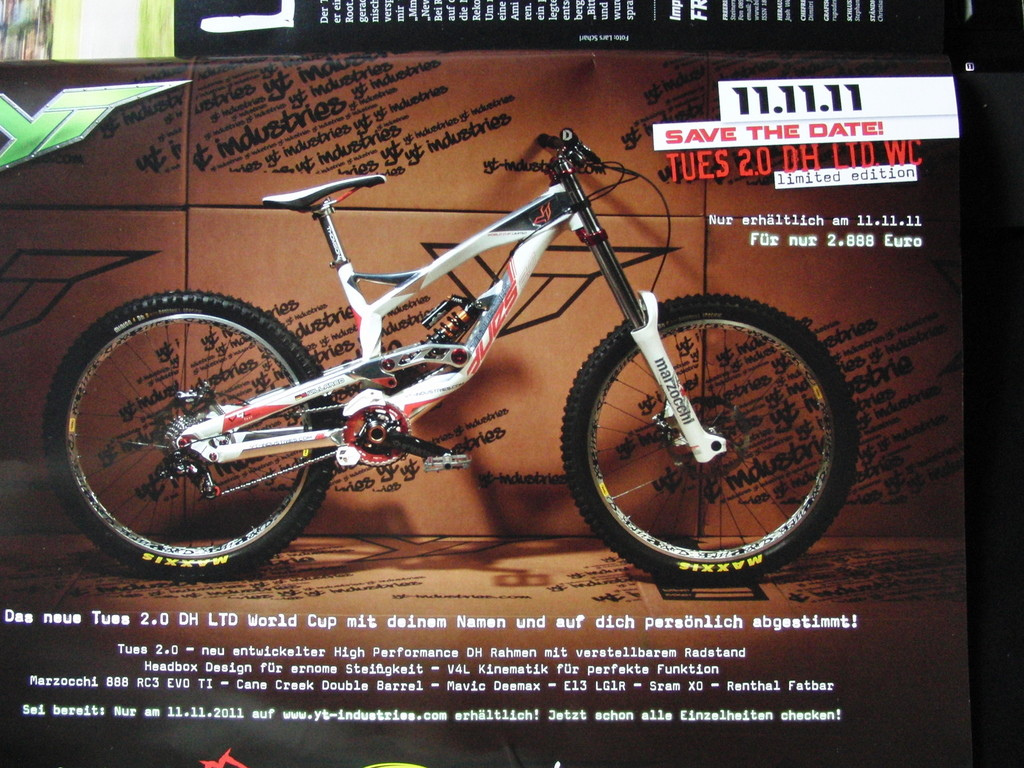 New Young Talent Tues DH LTD. WC for 2012