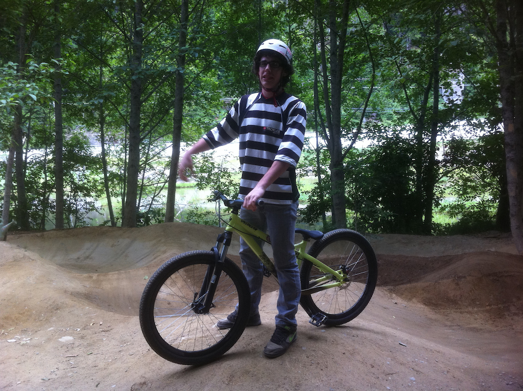 just rippin the pump track