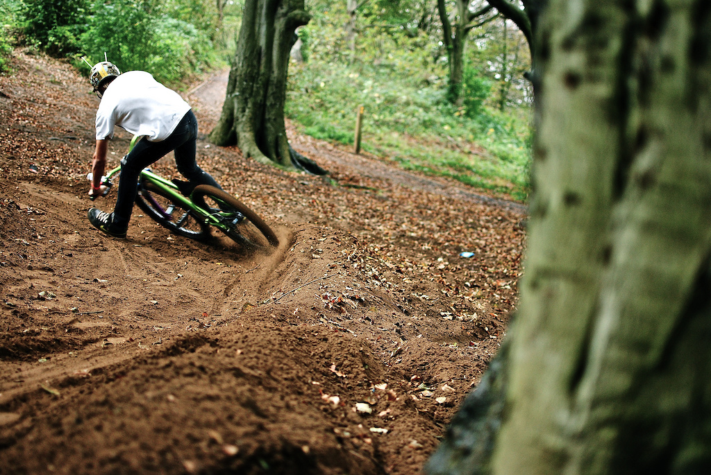 Alex Ruther riding at sandbag, weston super mare