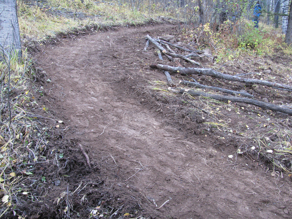 MMBTS Trail Day: reroute is open, old route has been reclaimed. Oct 15, 2011