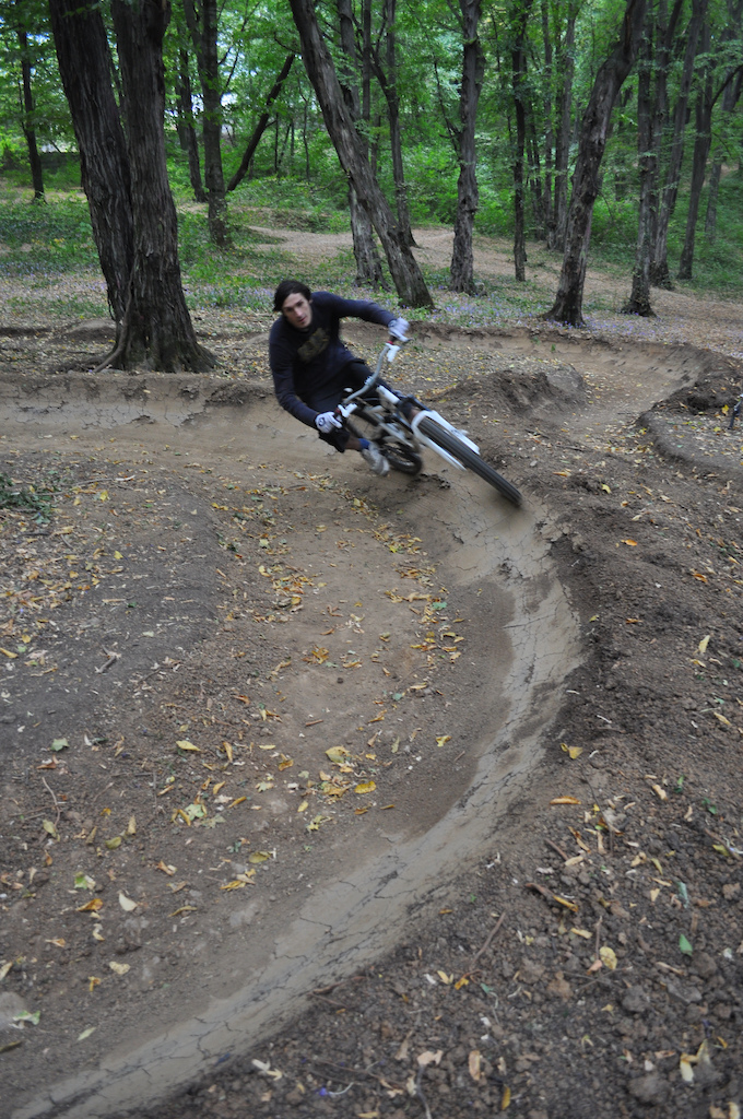 On the pump track