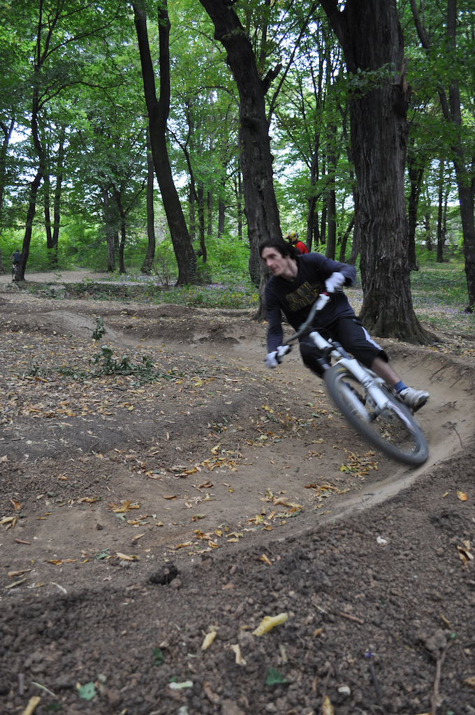 On the pump track