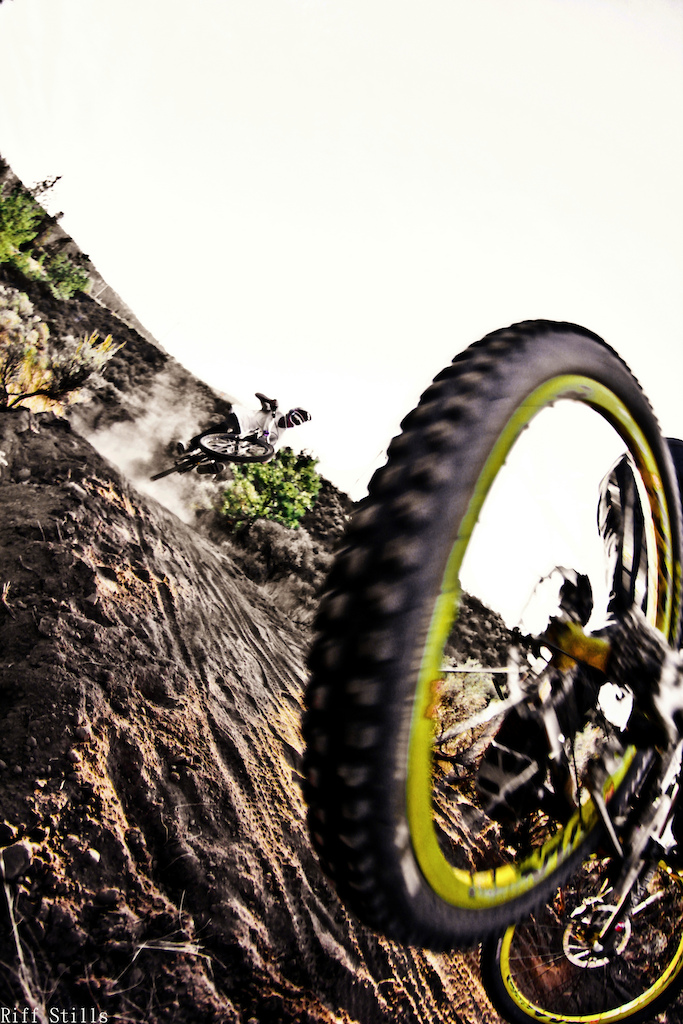 Brad and Matt whipping thru a new line at KBR