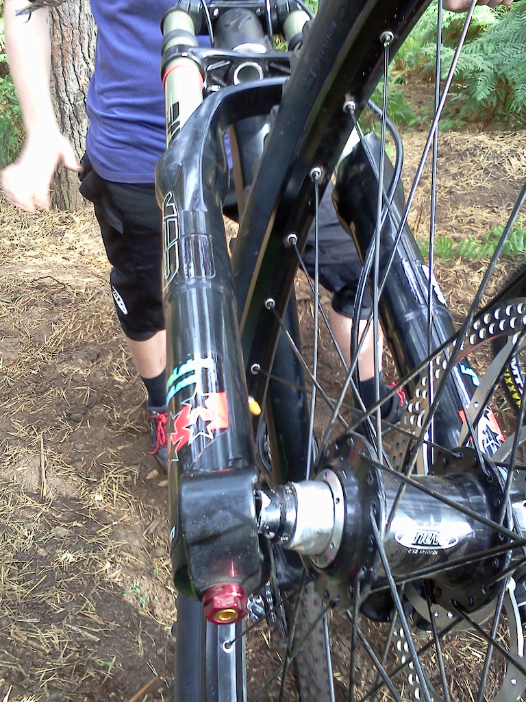 Broken RockShox Boxxer 2011