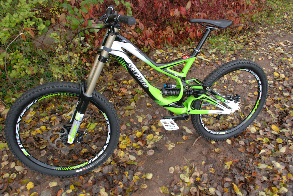 My brand new specialized demo 8 - 2012
