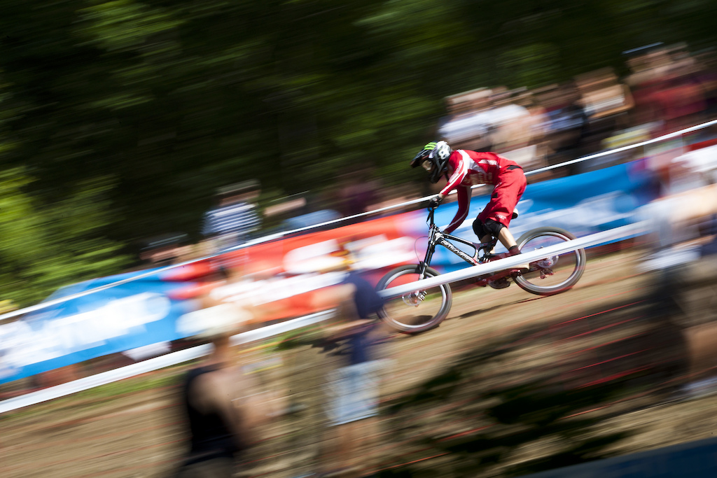 Josh "Ratboy" Bryceland during his run at the 2011 World Cup Finals in Val di Sole/ITA