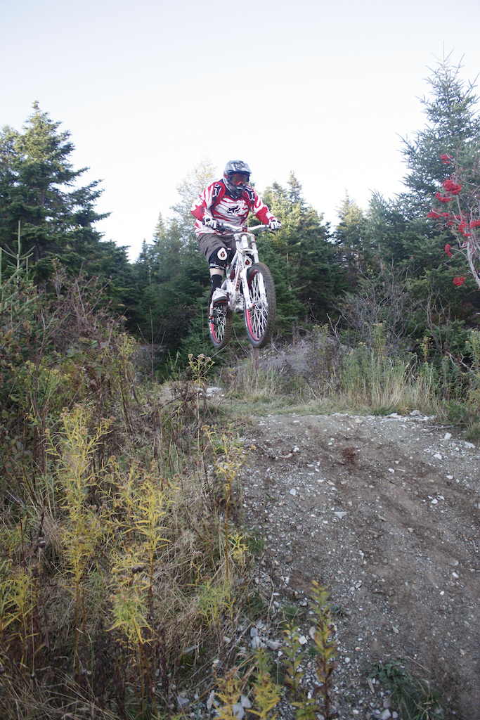 Me getting some air on the morewood