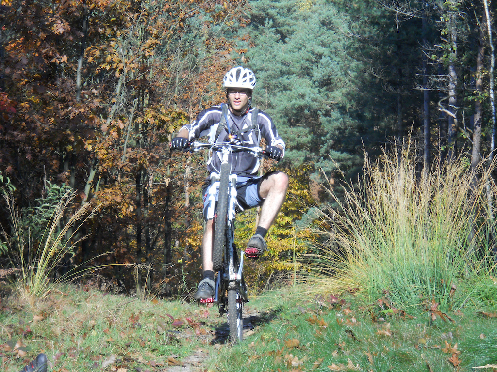 great trails on a Let's Ride in Neeroeteren with our persenal guide Marco