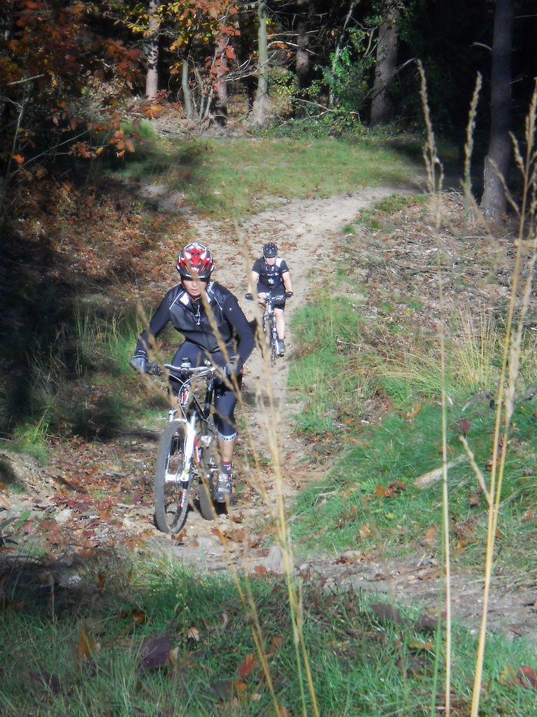 great trails on a Let's Ride in Neeroeteren with our persenal guide Marco