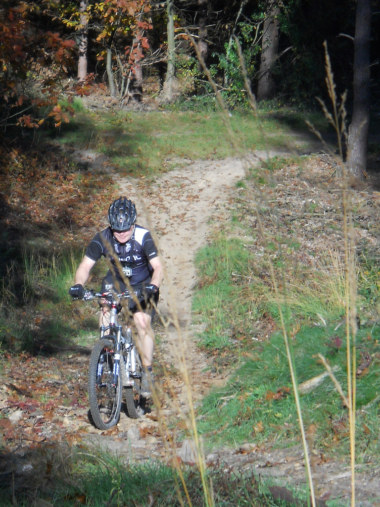 great trails on a Let's Ride in Neeroeteren with our persenal guide Marco