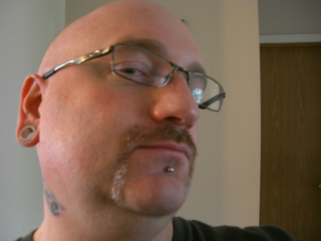 My greasy Movember mustache.