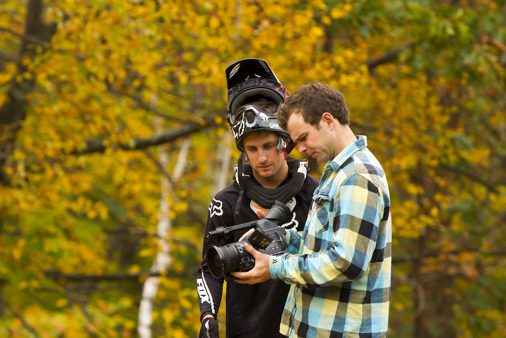 Tyler and George reviewing