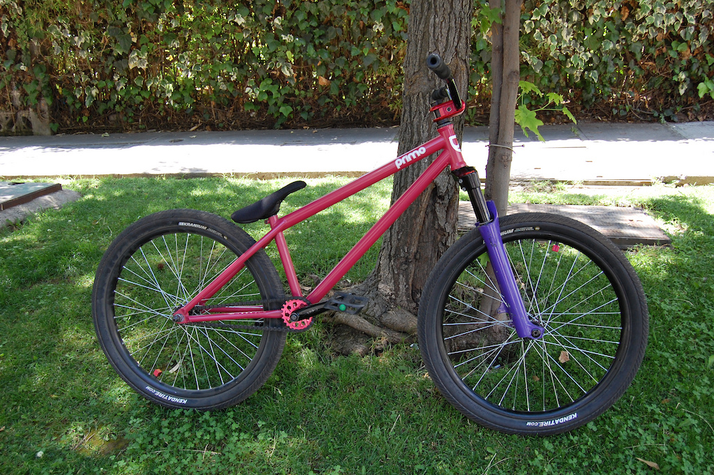 "New" fork, MZ DJ2 2007 at 80mm , Lowers soon to be matte black :)