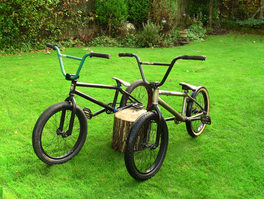Mine and dickies bike after the old saperooo