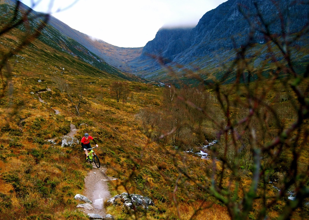 An awesome autumn ride on the hiker trails round Fort William
Photo - Bob Hyde