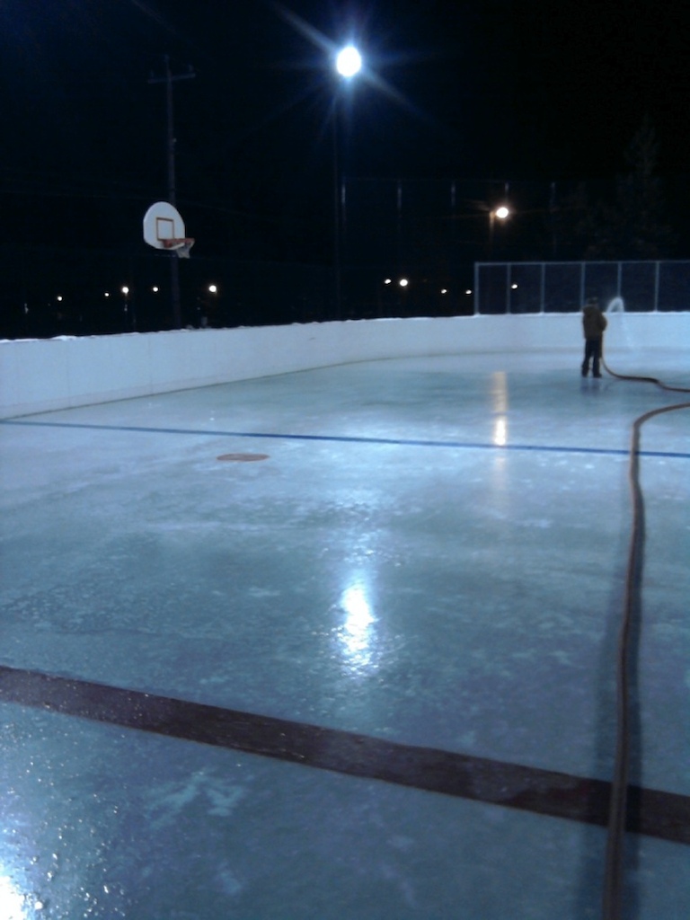 Threw some lines on the outdoor rink I run. What do you guys think?
