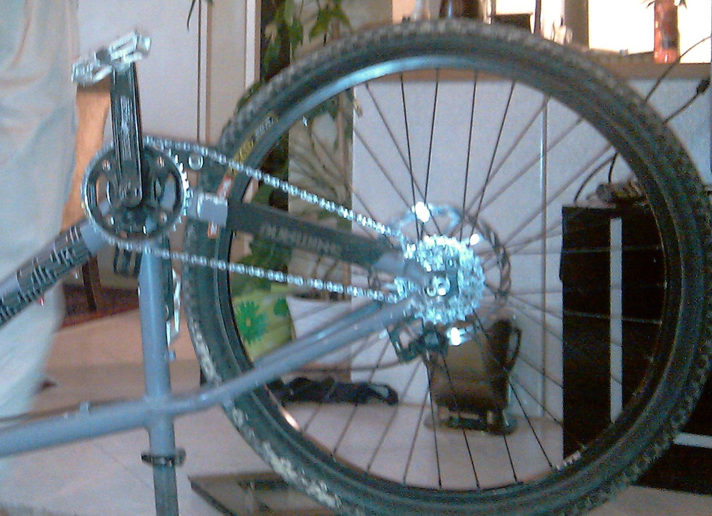 Invention! (When you don't have rear chain tensioner :D )