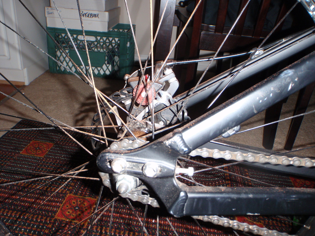Rear Hub and brake