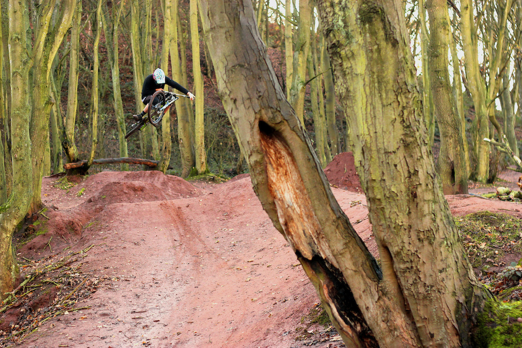Ben Lord shreddin' on a local ride
