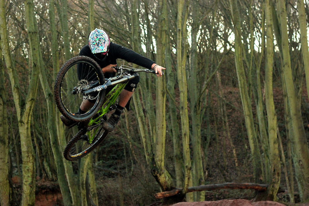 Ben Lord shreddin' on a local ride
