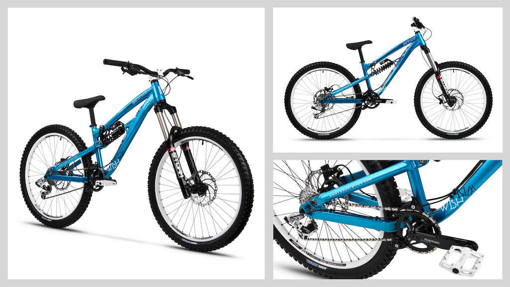 The Wish complete bike is created to offer this hi-end frame together with reliable components in more affordable
package. For complete spec please check our 2012 catalog: http://issuu.com/dartmoor-bikes/docs/dartmoor_2012_catalog_final