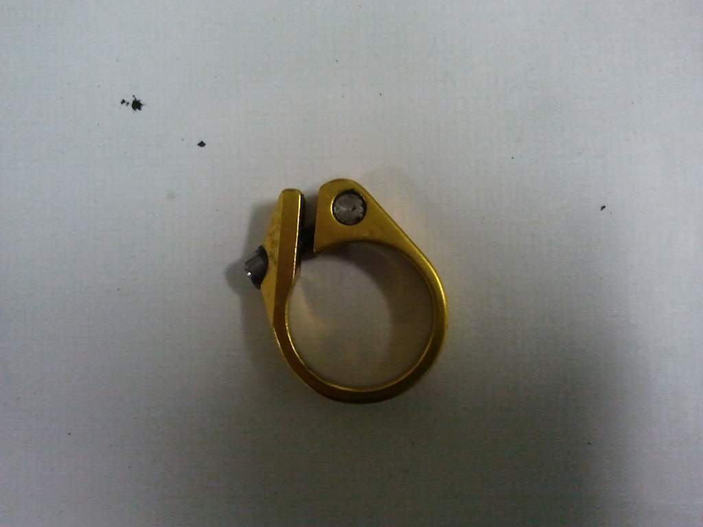 superstar components gold seatclamp - 31.8 for sale