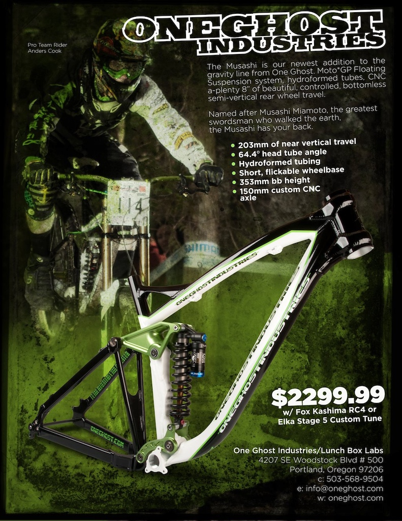 our new ad for the Musashi