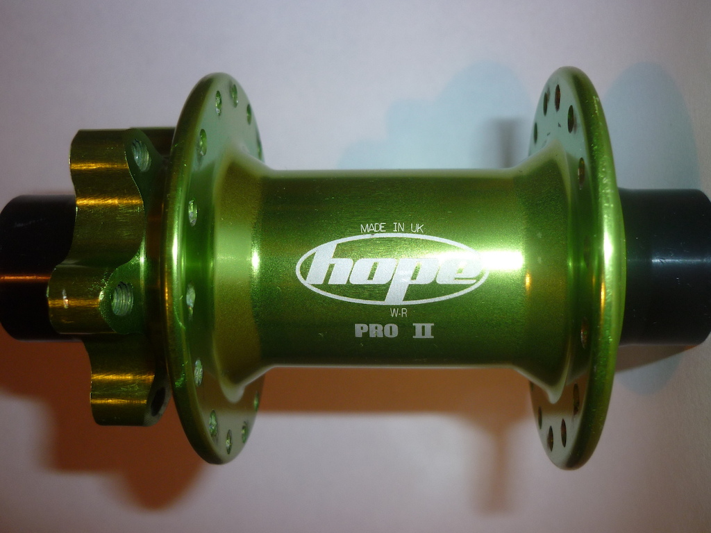 Front 20mm Hope Pro II - Team/Factory Green