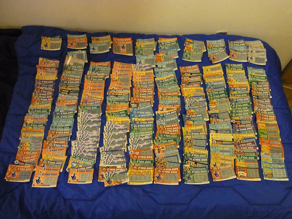 Scratch card buying is fun :(
